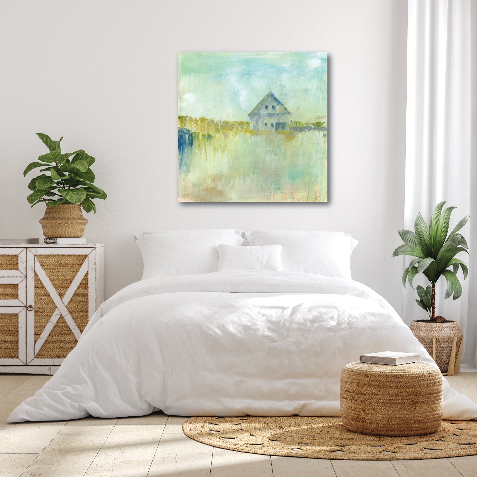 Across the Fields - Gallery-Wrapped Canvas Wall Art