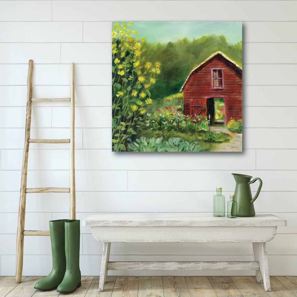 Kelly Way Barn - Gallery-Wrapped Canvas Wall Art