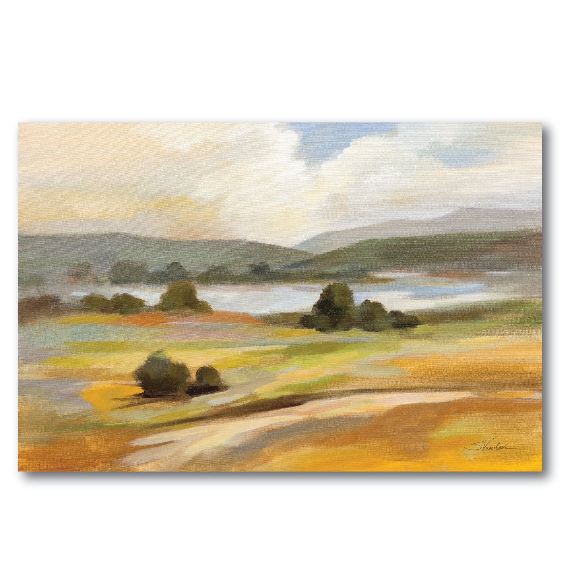 Tranquil Landscape - Gallery-Wrapped Canvas Wall Art