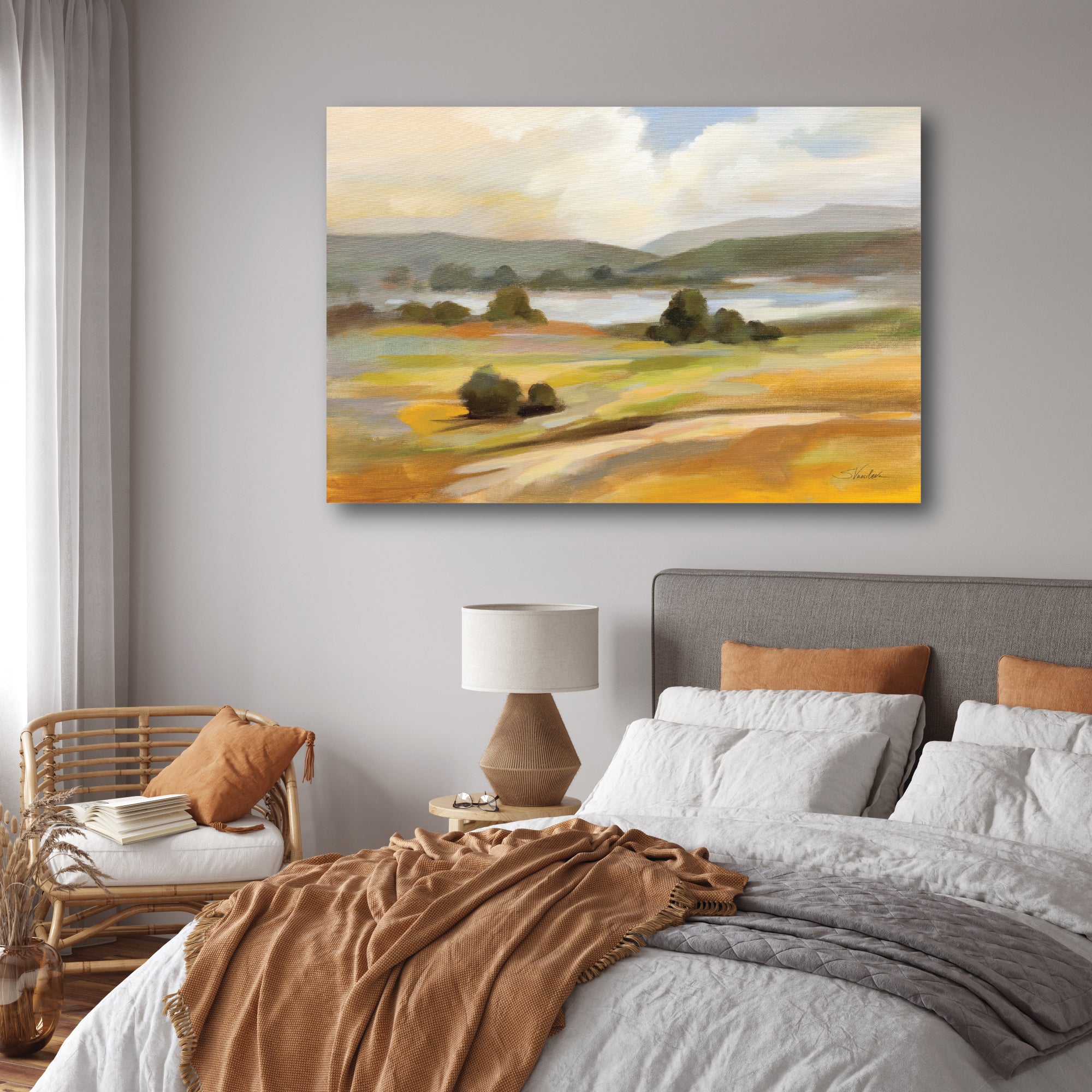 Tranquil Landscape - Gallery-Wrapped Canvas Wall Art