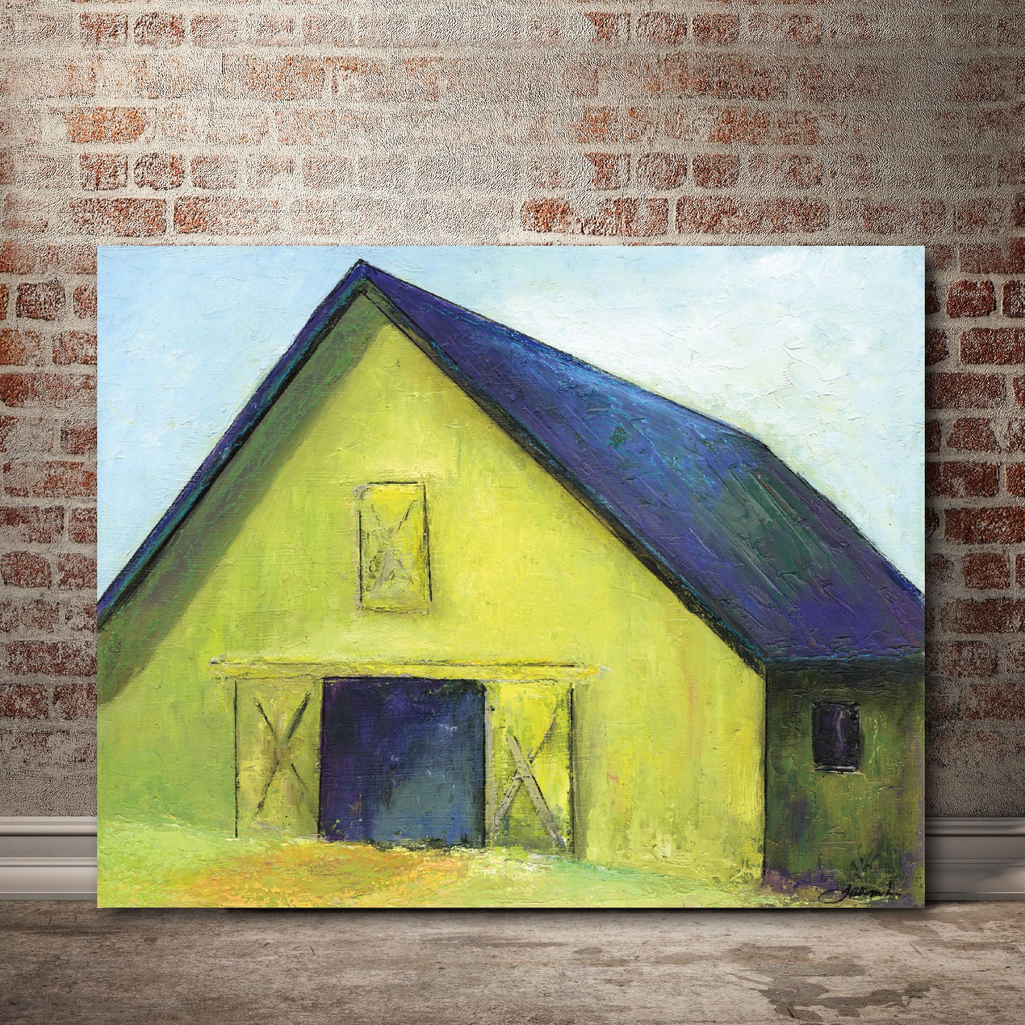Barn II - Gallery Wrapped Canvas