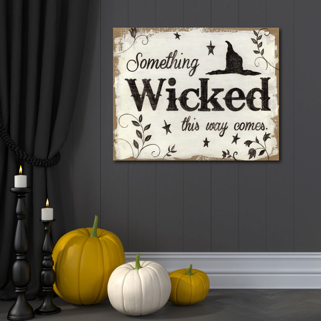 Something Wicked Gallery-Wrapped Canvas Wall Art
