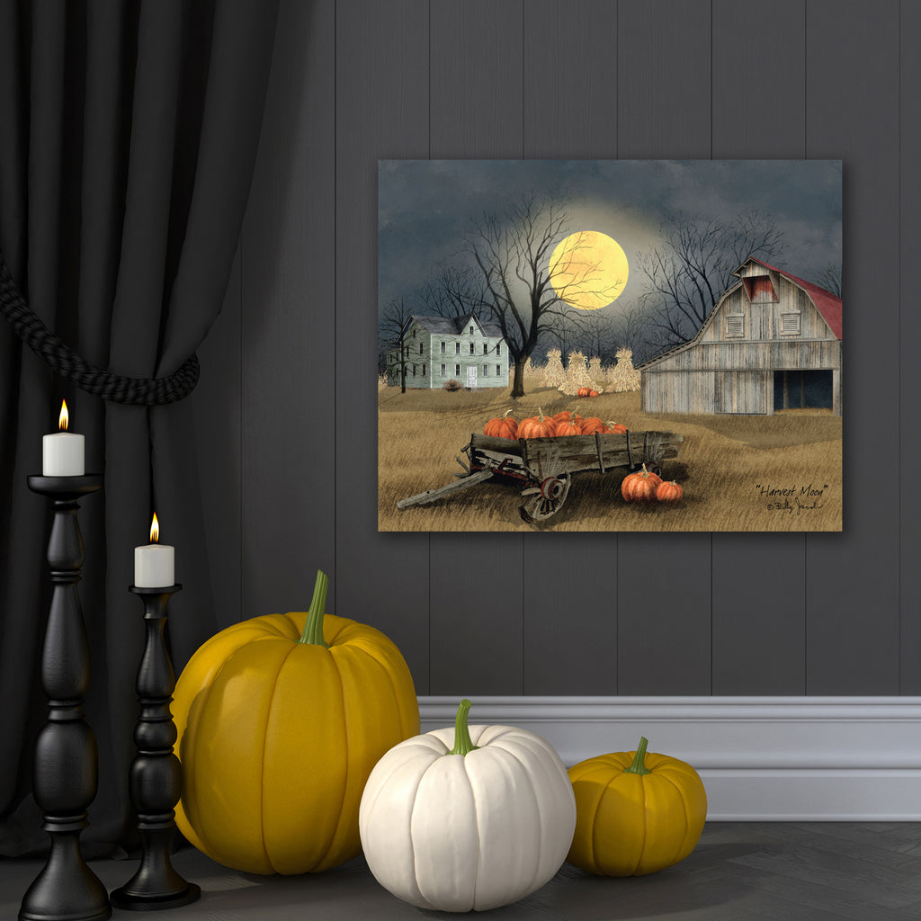Harvest Moon Gallery-Wrapped Canvas Wall Art