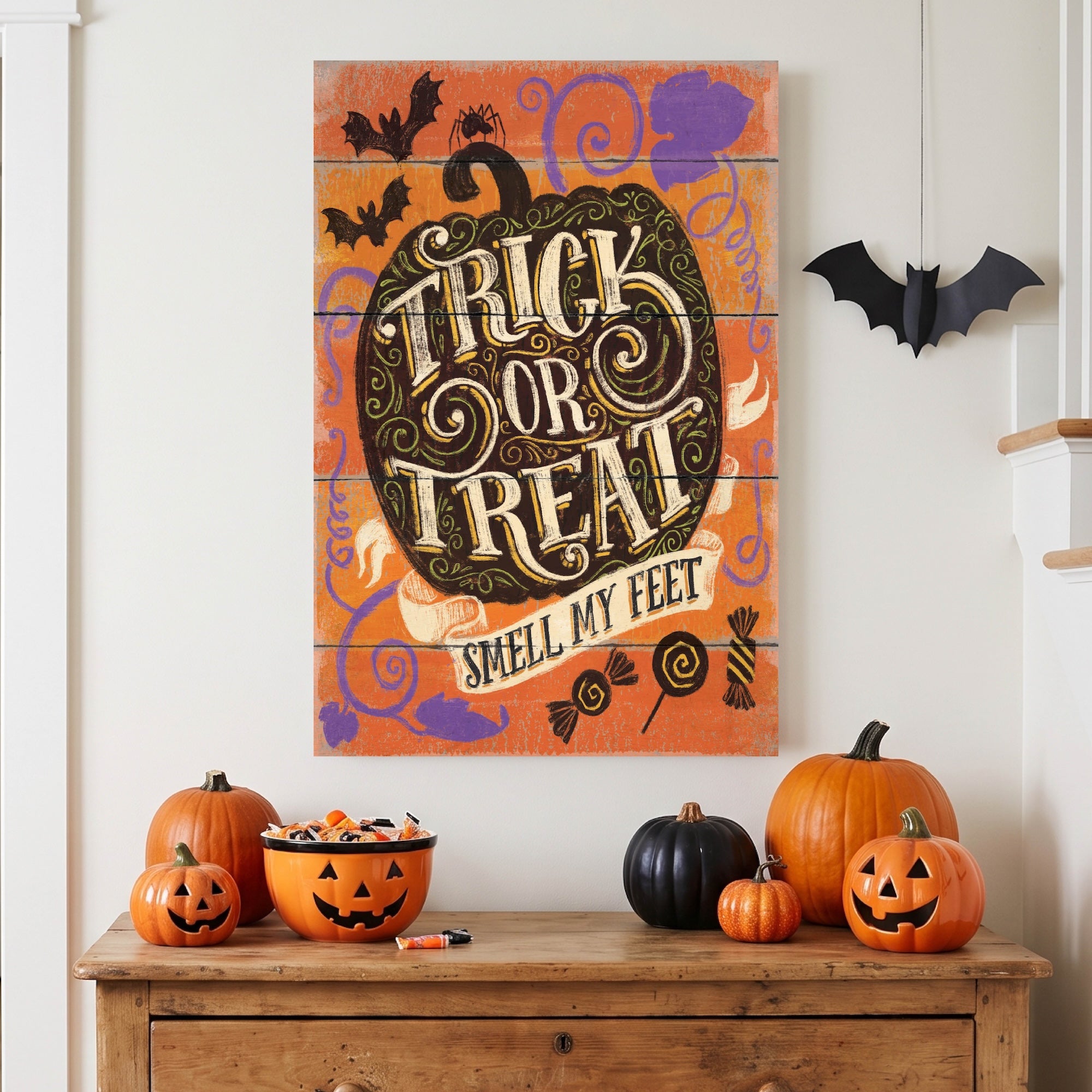 Trick or Treat - Gallery Wrapped Canvas