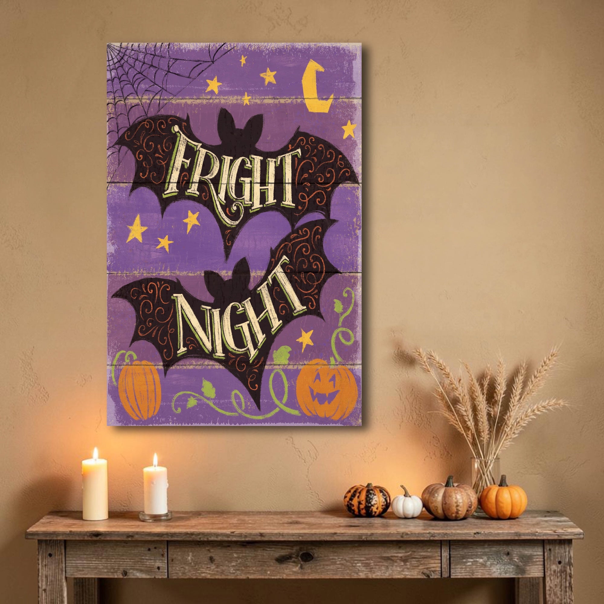 Fright Night - Gallery Wrapped Canvas