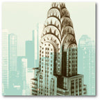 Architectural NYC I - Gallery-Wrapped Canvas Wall Art