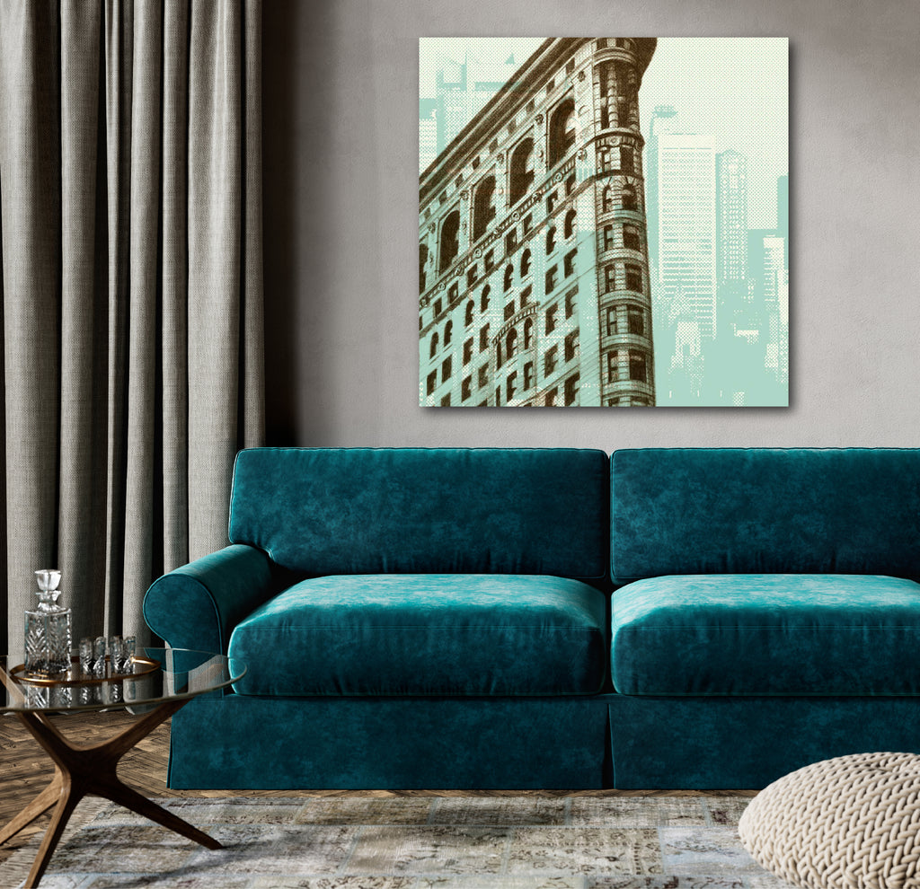 Architectural NYC II - Gallery-Wrapped Canvas Wall Art