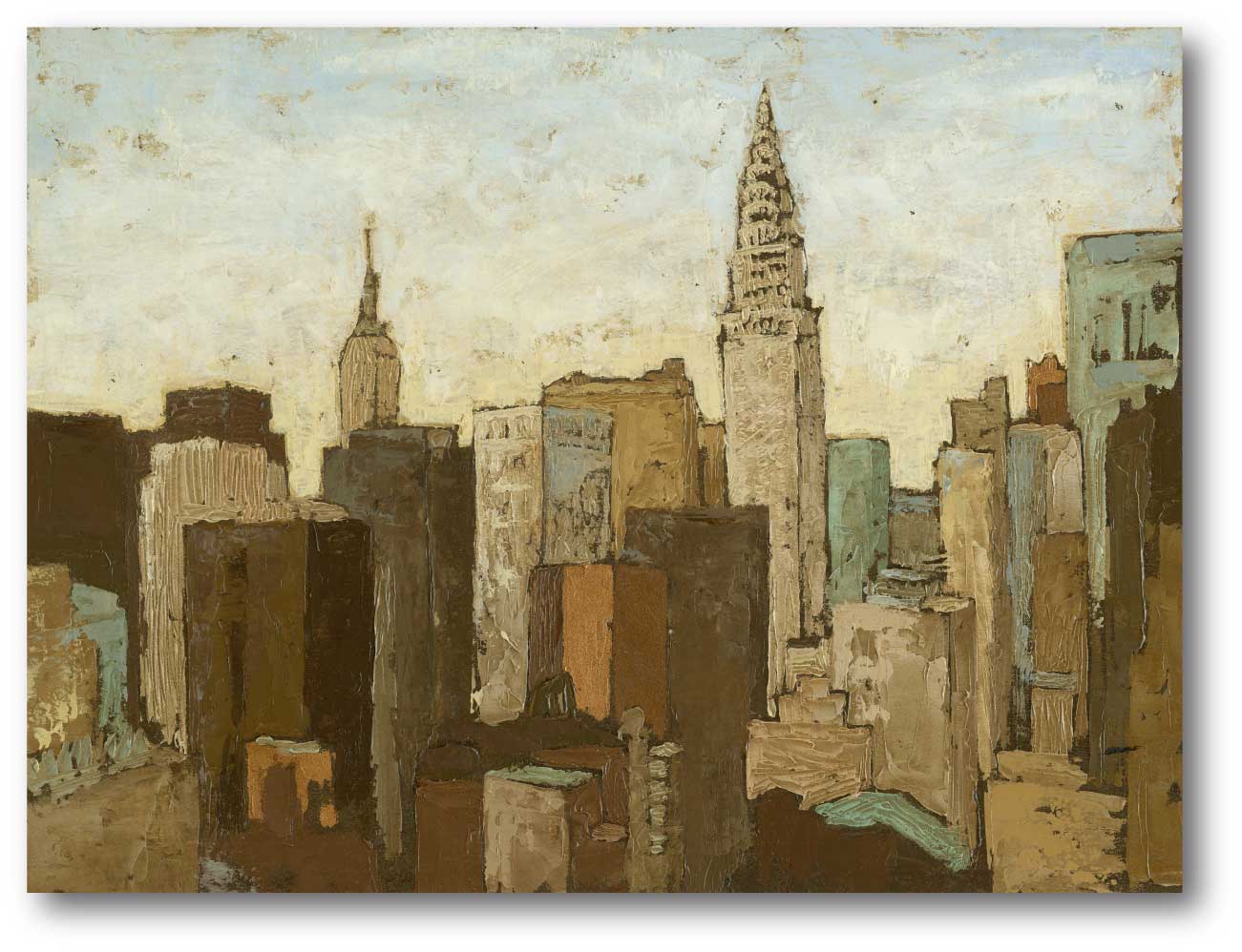 Blue Sky NYC - Gallery-Wrapped Canvas Wall Art