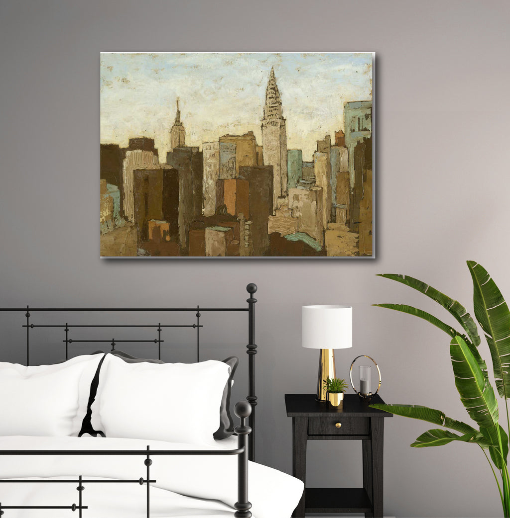 Blue Sky NYC - Gallery-Wrapped Canvas Wall Art