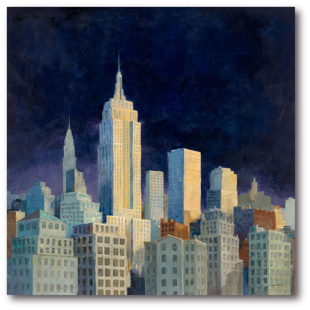 Blue Sky NYC II - Gallery-Wrapped Canvas Wall Art