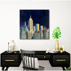 Blue Sky NYC II - Gallery-Wrapped Canvas Wall Art