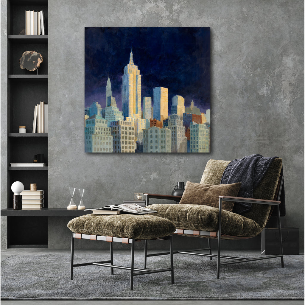Blue Sky NYC II - Gallery-Wrapped Canvas Wall Art