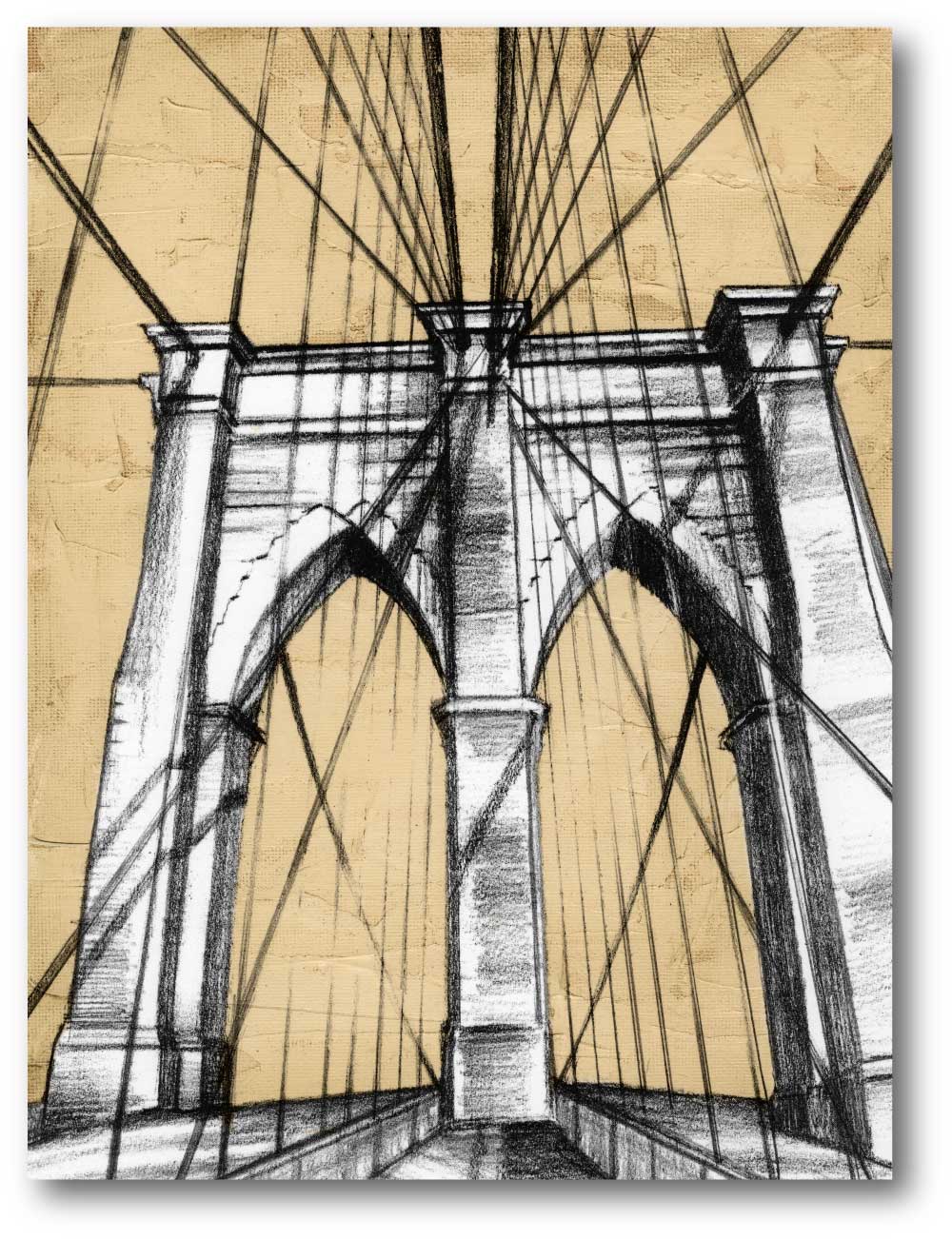 Modern Engineering I - Gallery-Wrapped Canvas Wall Art