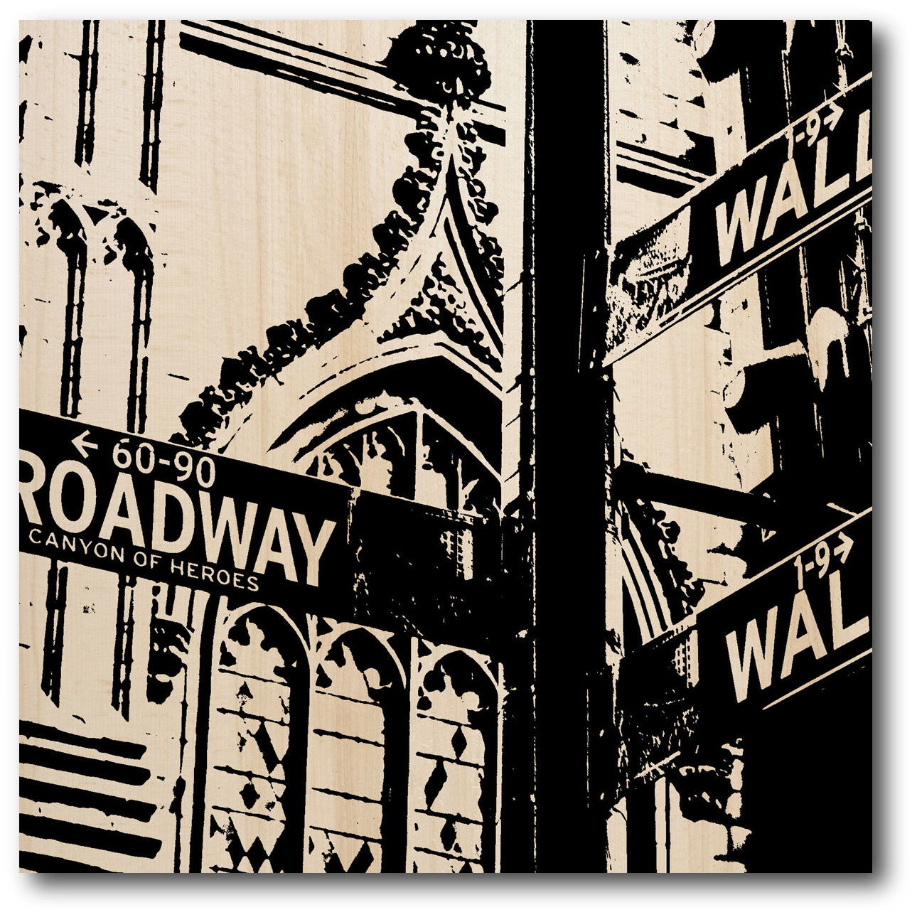 NYC Street - Gallery-Wrapped Canvas Wall Art