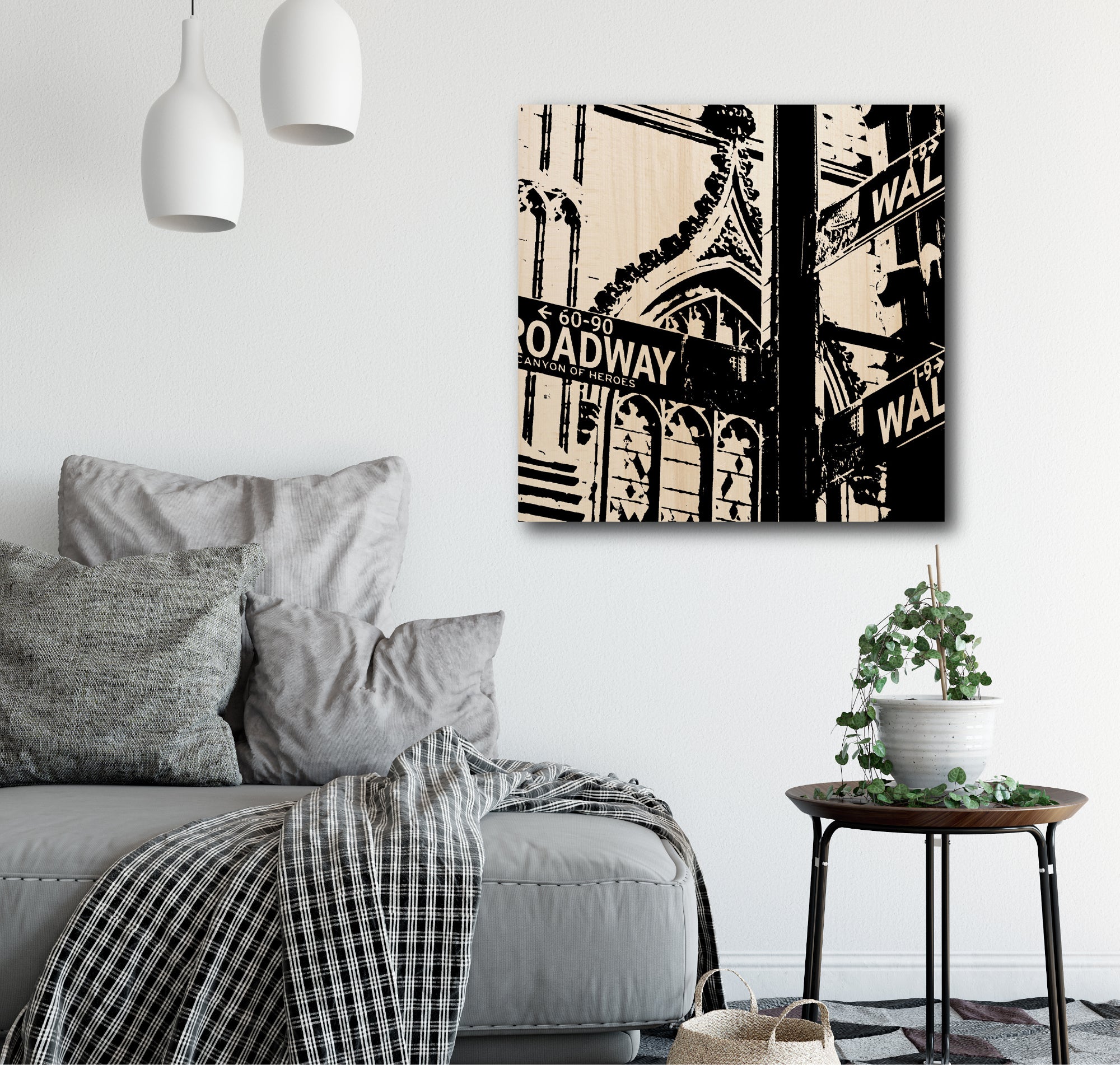 NYC Street - Gallery-Wrapped Canvas Wall Art