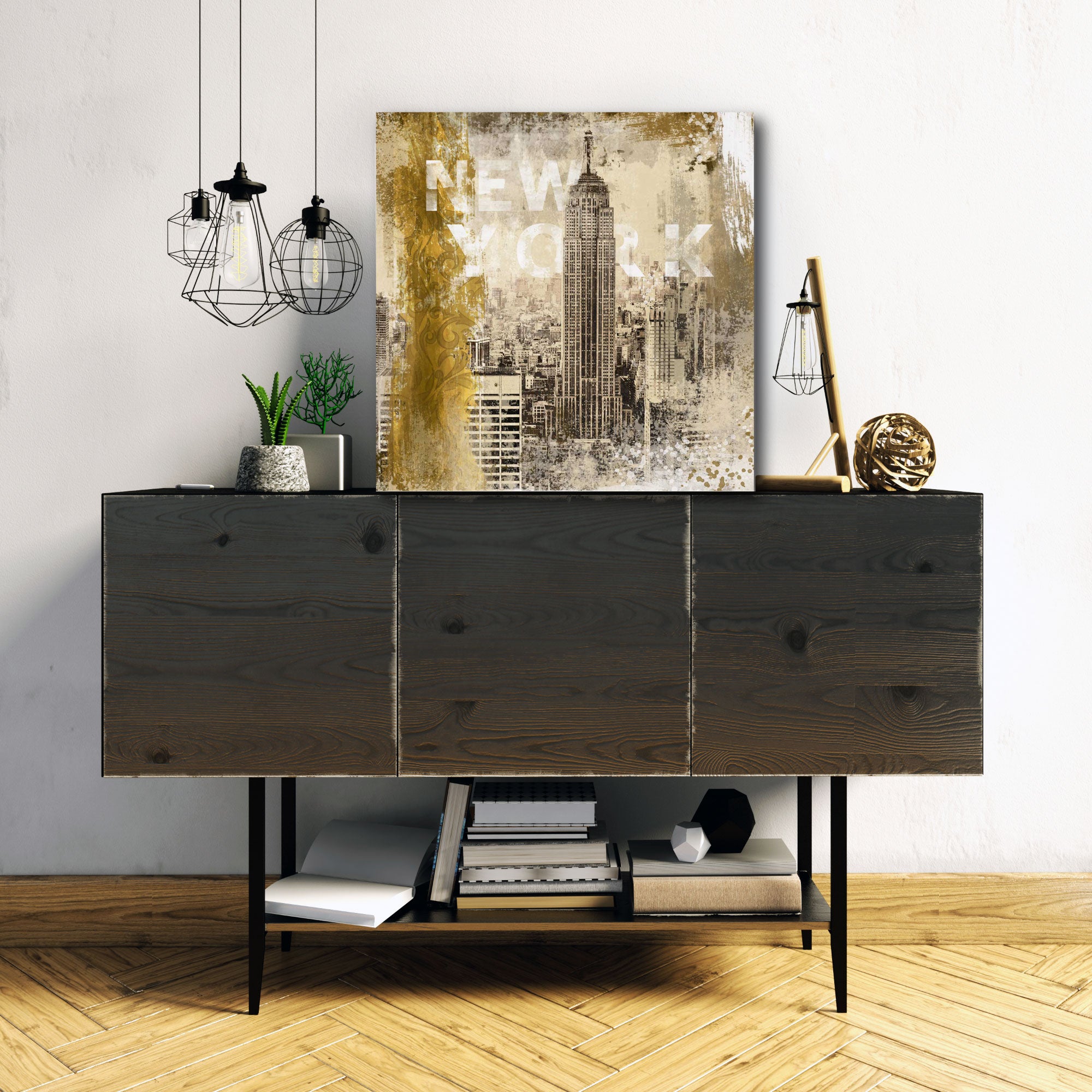 Manhattan Views - Gallery-Wrapped Canvas Wall Art
