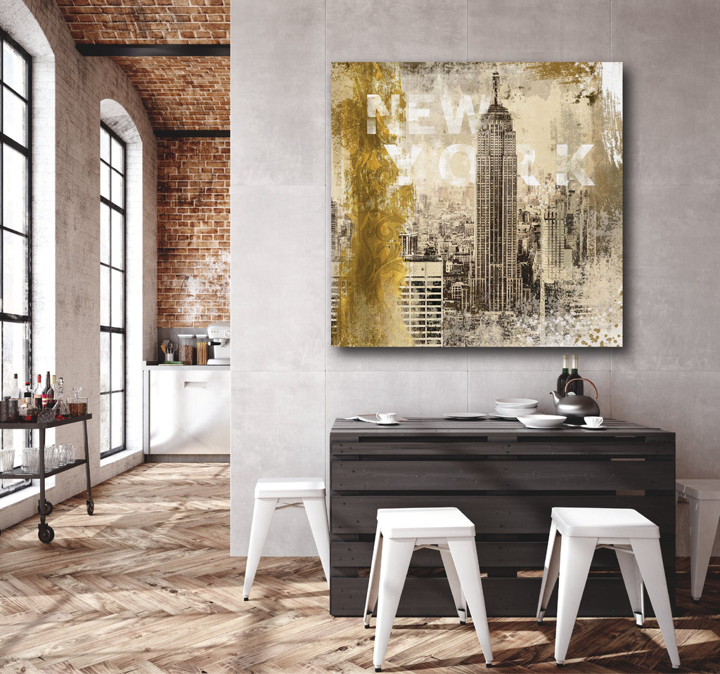 Manhattan Views - Gallery-Wrapped Canvas Wall Art