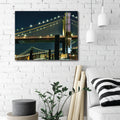 New York at Night IV - Gallery-Wrapped Canvas Wall Art