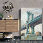 Contemporary Bridge I - Gallery-Wrapped Canvas Wall Art