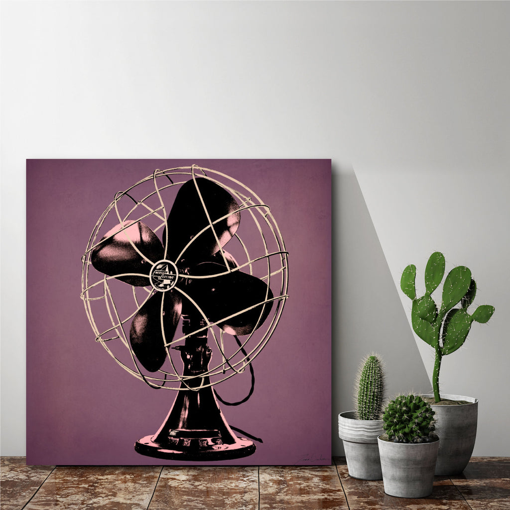 Vintage Fan - Gallery-Wrapped Canvas Wall Art