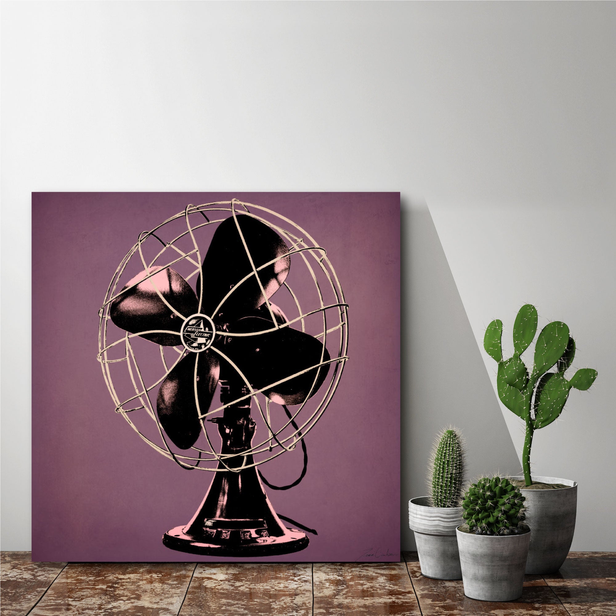 Vintage Fan - Gallery-Wrapped Canvas Wall Art