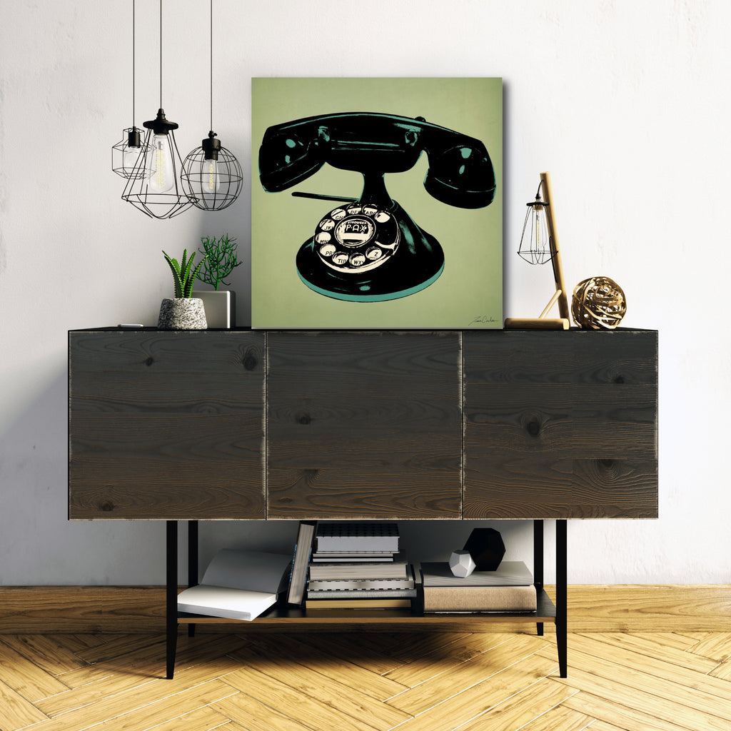 Vintage Telephone - Gallery-Wrapped Canvas Wall Art