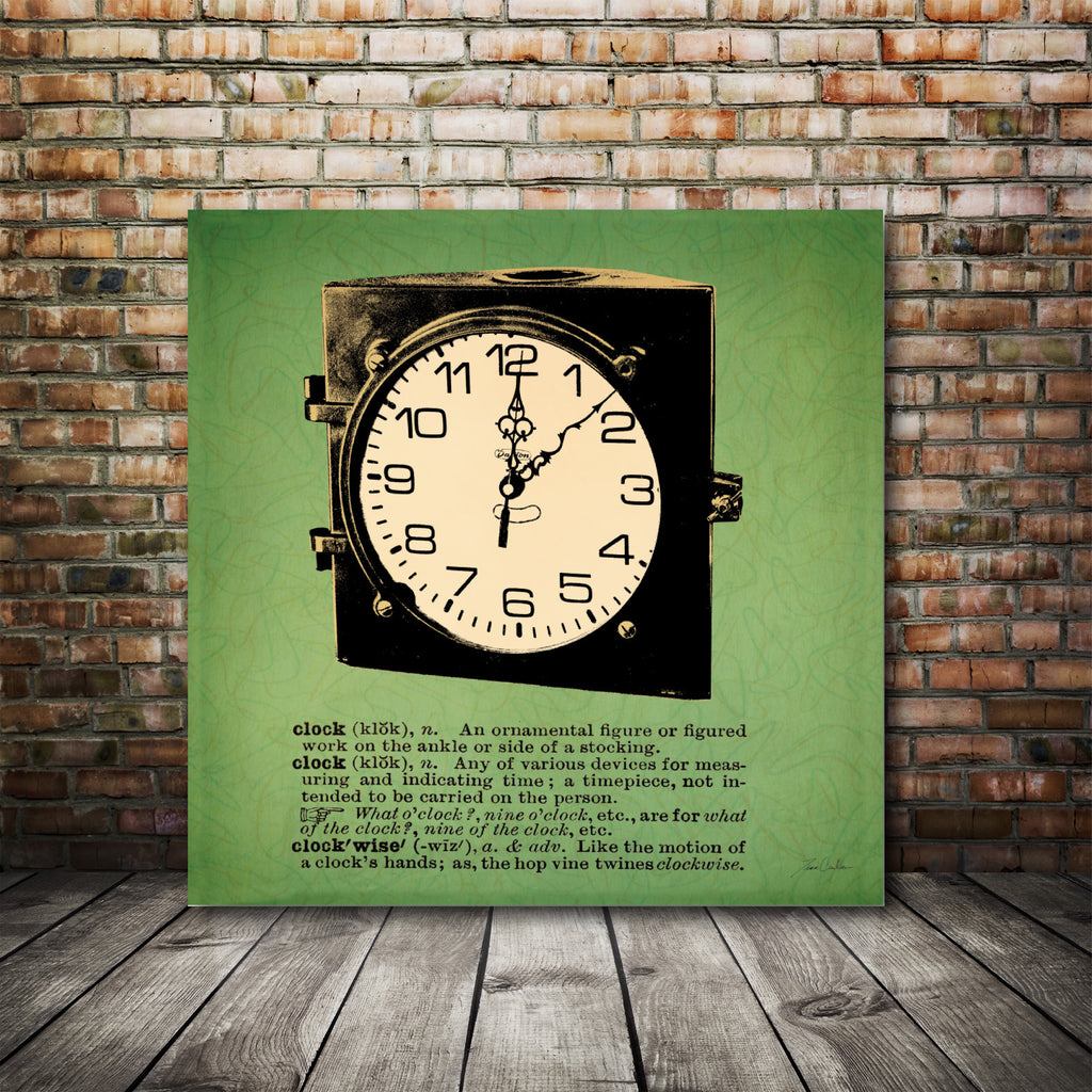 RetroTime - Gallery-Wrapped Canvas Wall Art