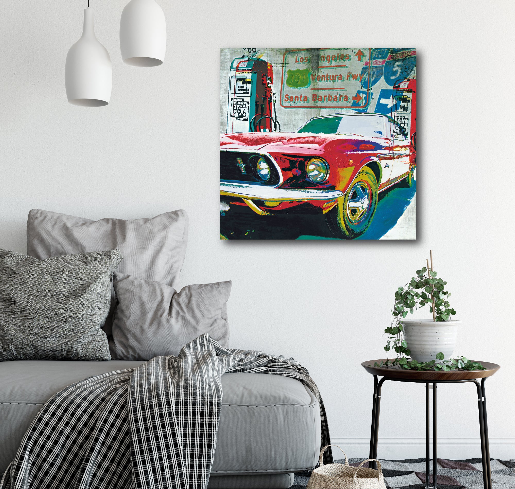 Ventura Freeway - Gallery-Wrapped Canvas Wall Art