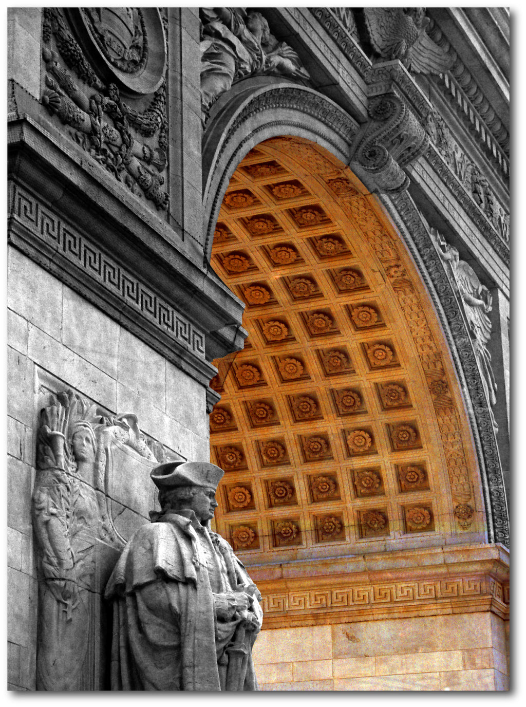 Washington Sq Arch - Gallery-Wrapped Canvas Wall Art