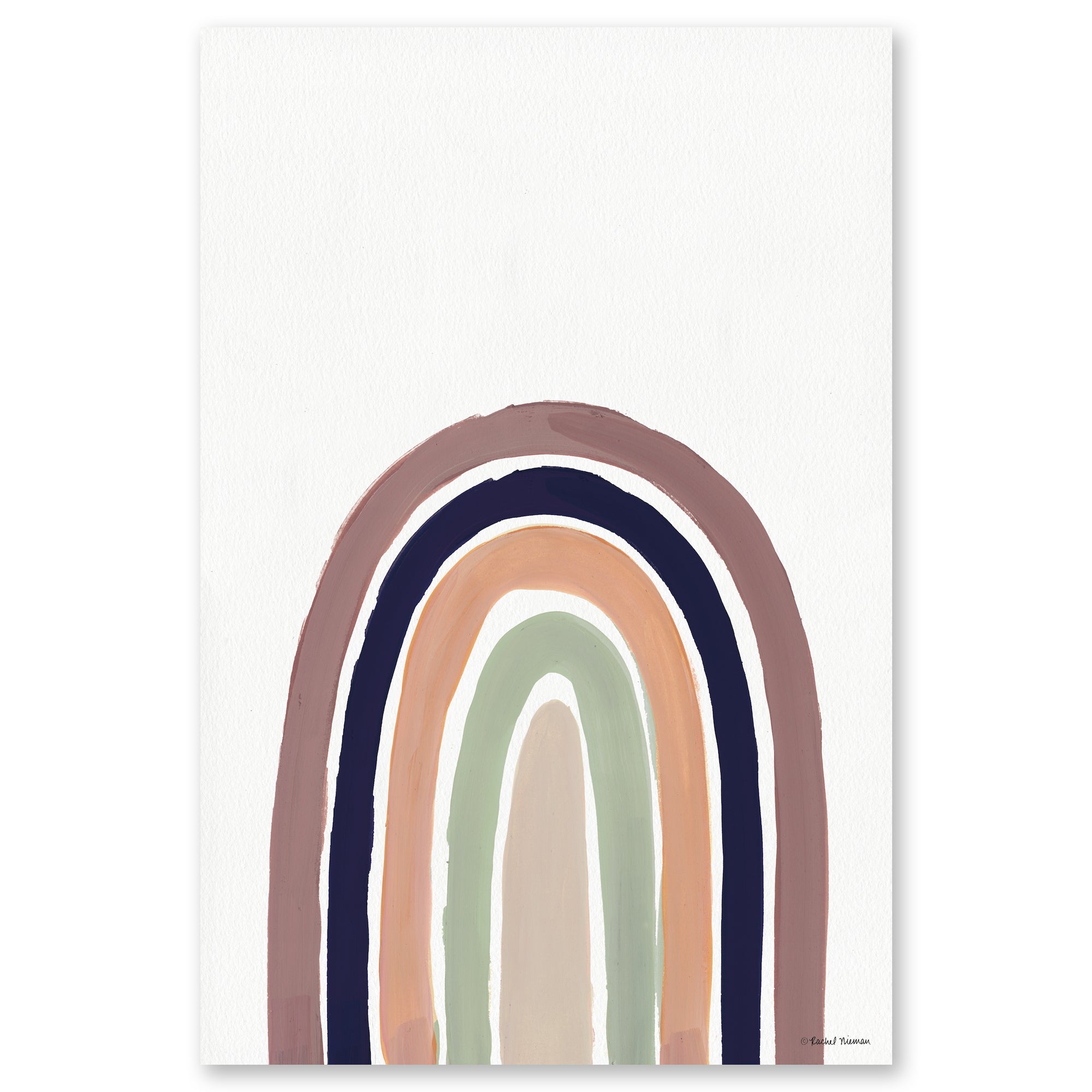 Choose Love, Kindness and Rainbows - Gallery-Wrapped Canvas Wall Art