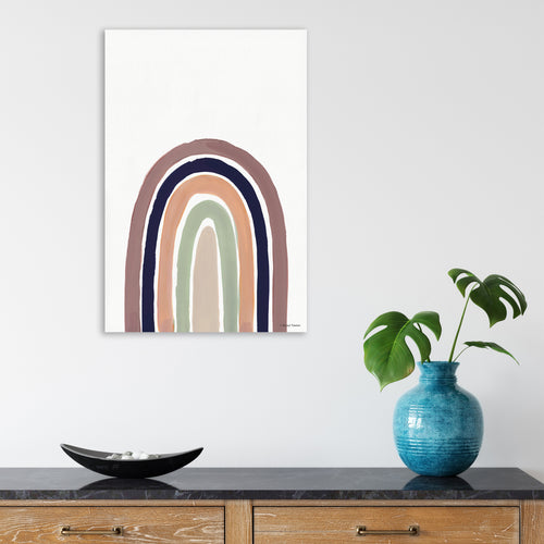 Choose Love, Kindness and Rainbows - Gallery-Wrapped Canvas Wall Art