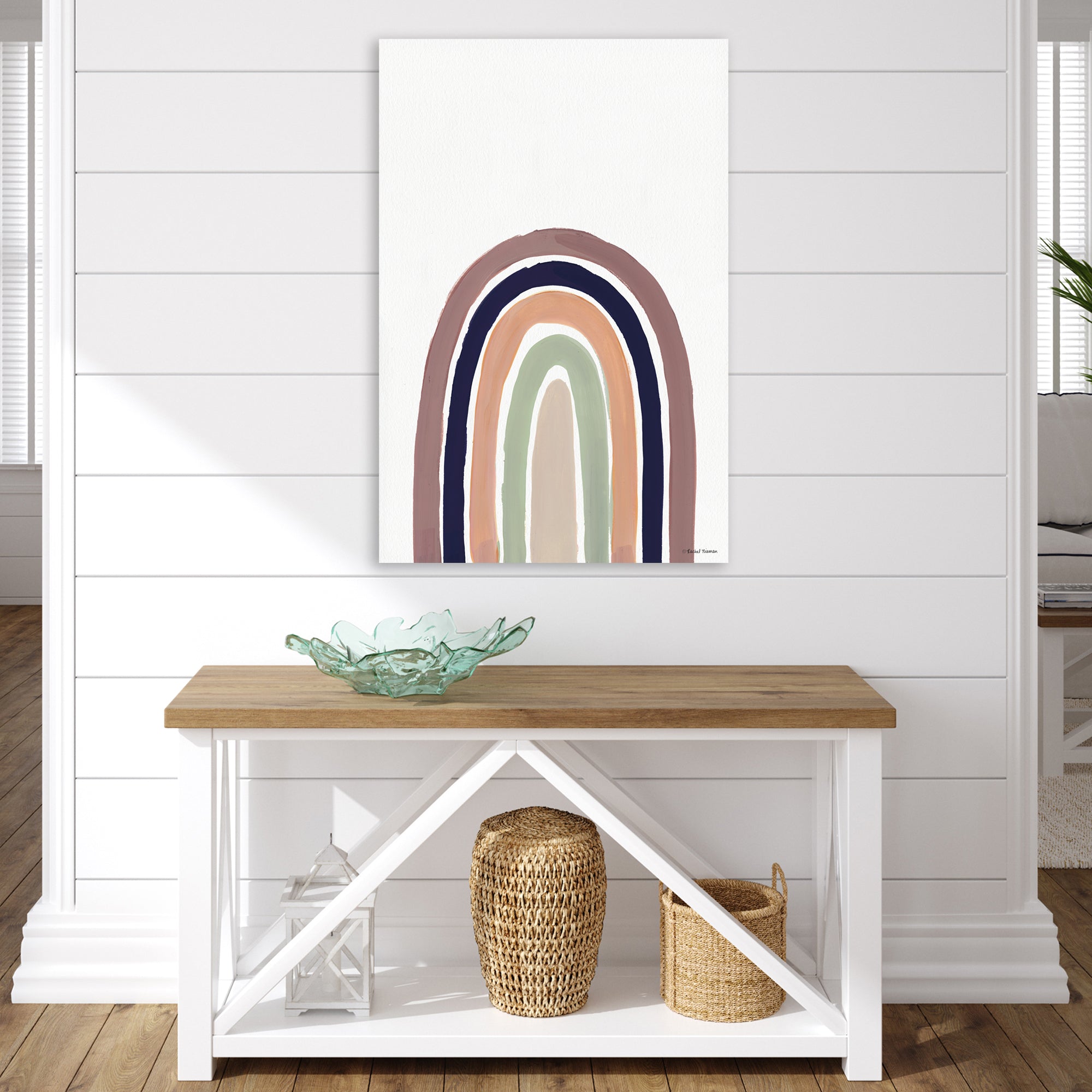 Choose Love, Kindness and Rainbows - Gallery-Wrapped Canvas Wall Art