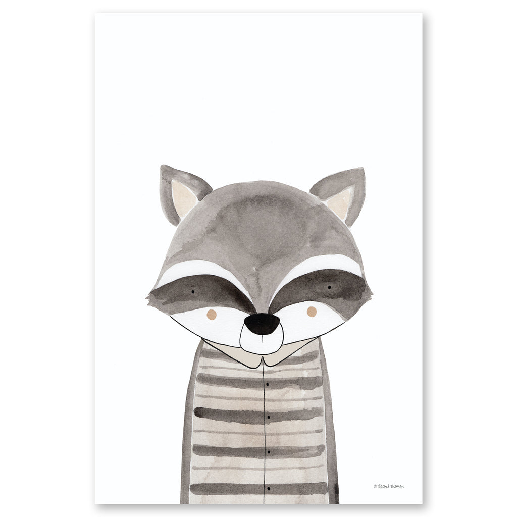 Ryder the Raccoon - Gallery-Wrapped Canvas Wall Art