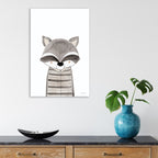 Ryder the Raccoon - Gallery-Wrapped Canvas Wall Art