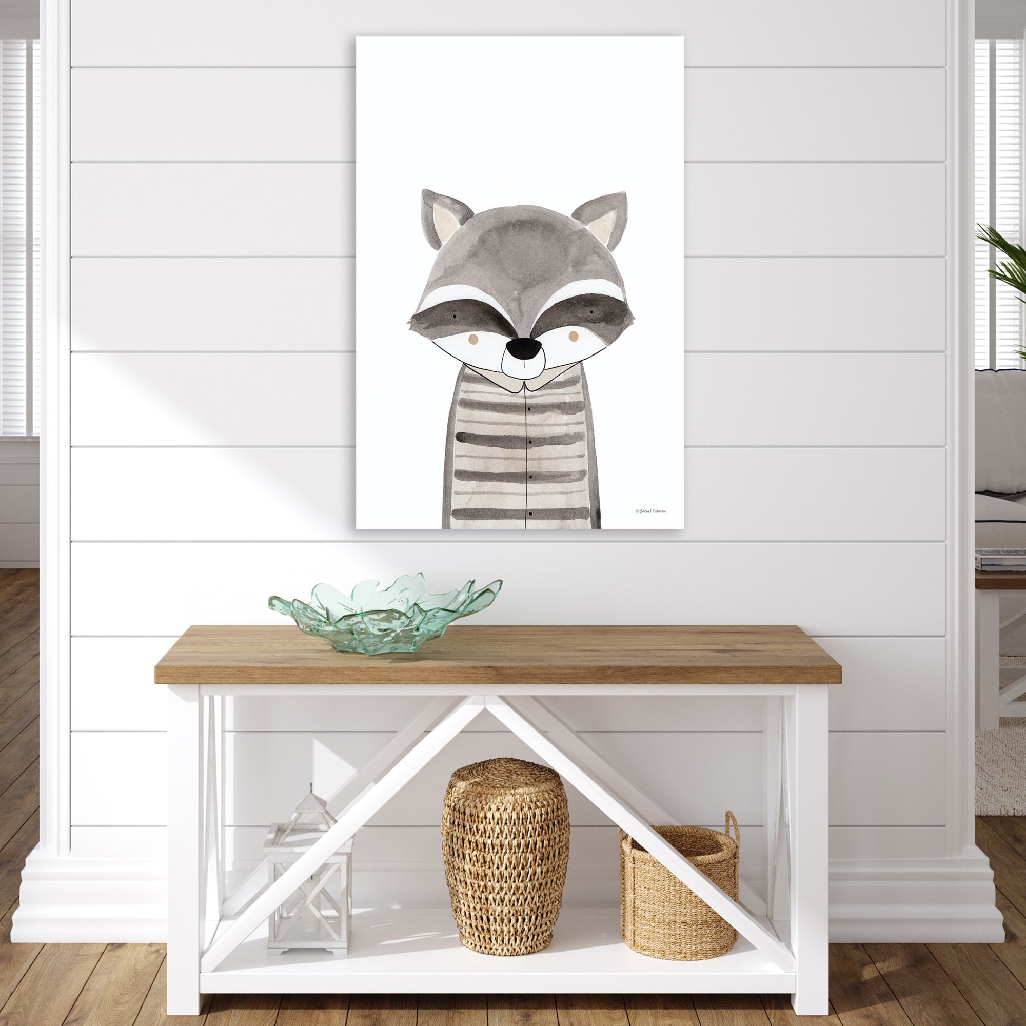 Ryder the Raccoon - Gallery-Wrapped Canvas Wall Art