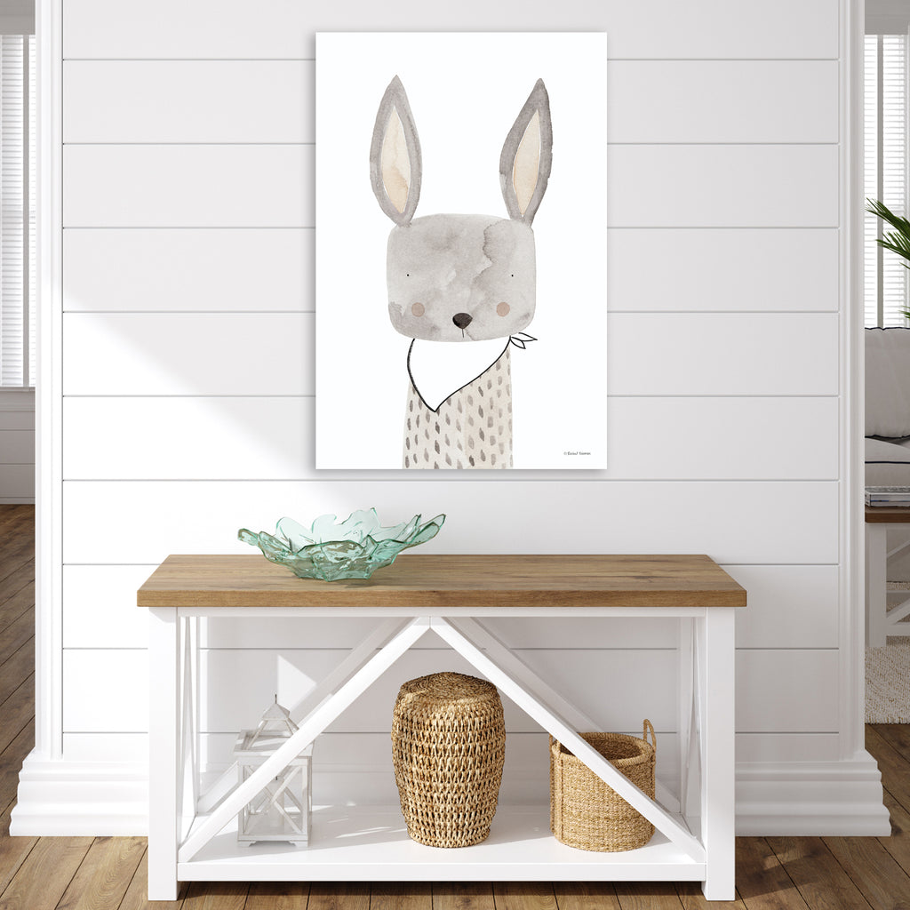 Ella the Rabbit - Gallery-Wrapped Canvas Wall Art