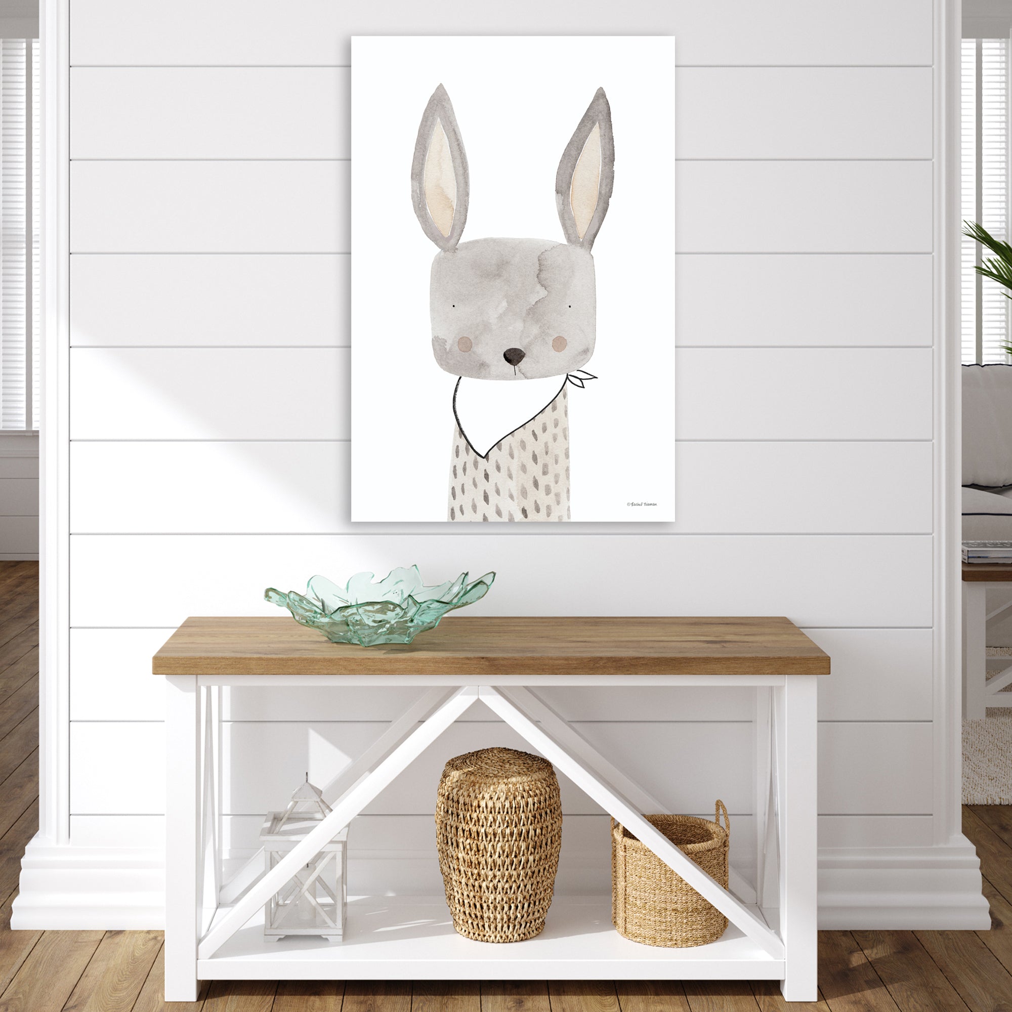 Ella the Rabbit - Gallery-Wrapped Canvas Wall Art
