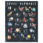 Space Alphabet - Gallery-Wrapped Canvas Wall Art