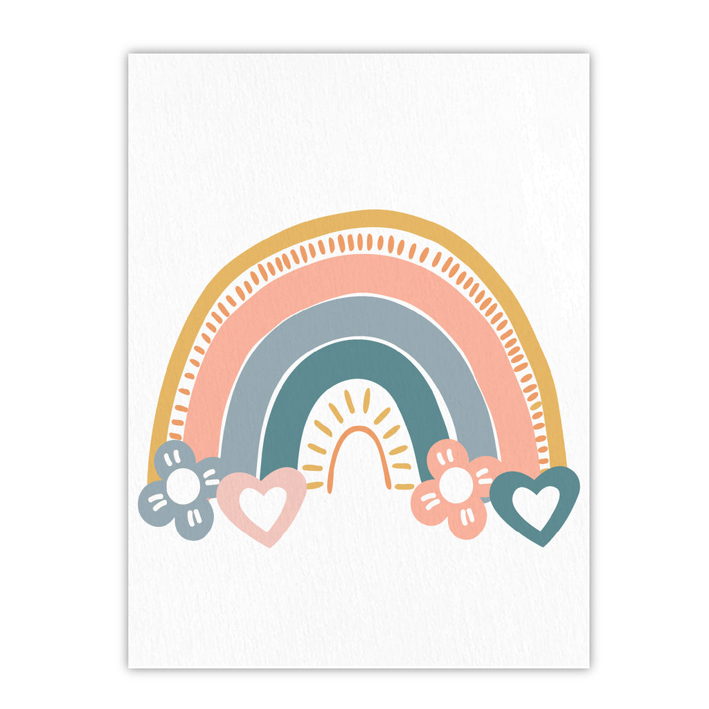 Reading Rainbow - Gallery-Wrapped Canvas Wall Art