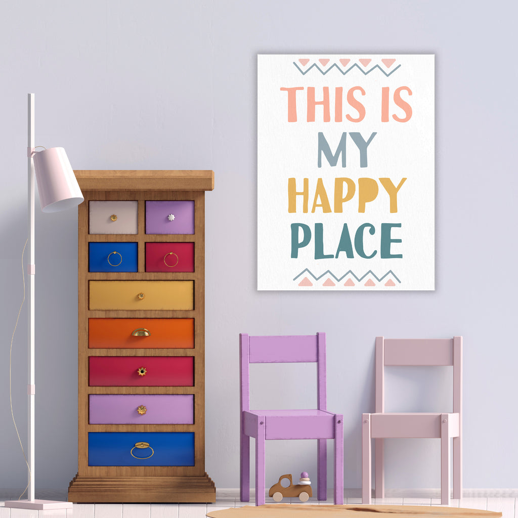 Play Read Learn II - Gallery-Wrapped Canvas Wall Art