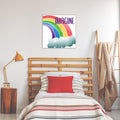 Rainbow Brave II - Gallery-Wrapped Canvas Wall Art