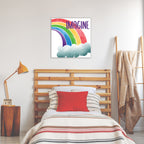 Rainbow Brave II - Gallery-Wrapped Canvas Wall Art