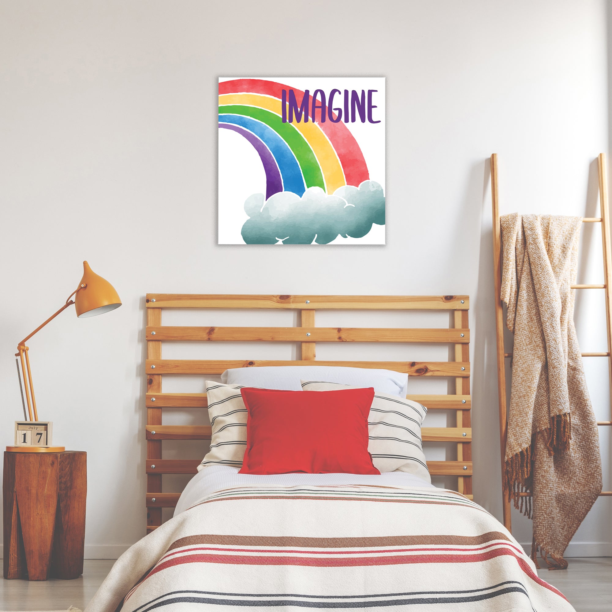 Rainbow Brave II - Gallery-Wrapped Canvas Wall Art