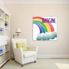 Rainbow Brave II - Gallery-Wrapped Canvas Wall Art