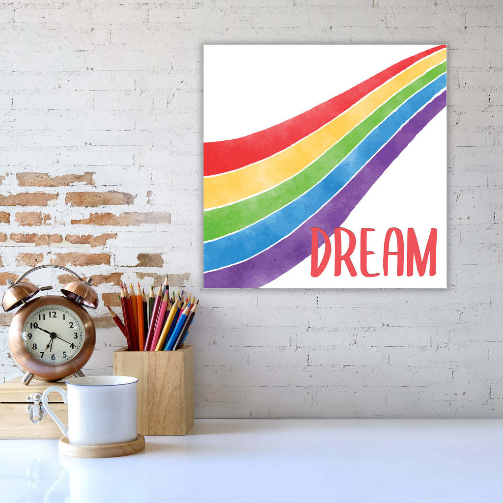 Rainbow Brave III - Gallery-Wrapped Canvas Wall Art