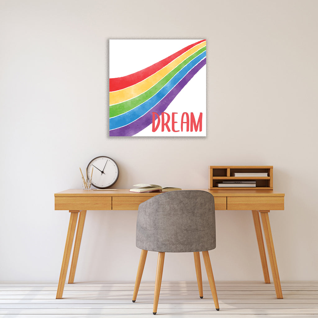 Rainbow Brave III - Gallery-Wrapped Canvas Wall Art
