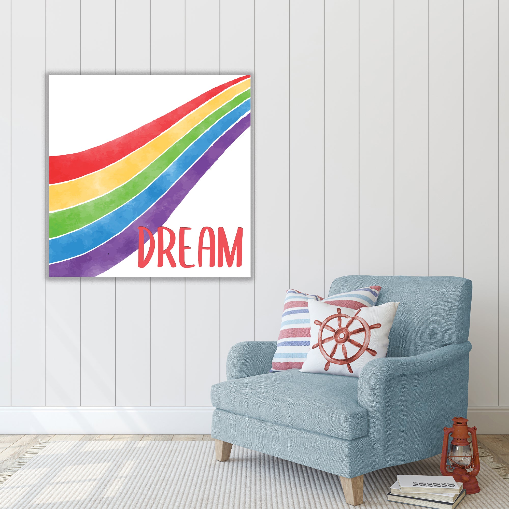 Rainbow Brave III - Gallery-Wrapped Canvas Wall Art