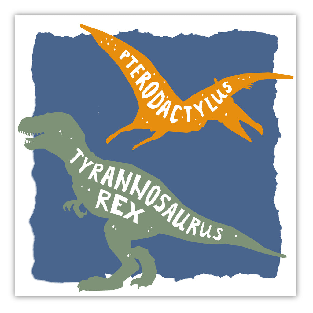 Dino Strong I - Gallery-Wrapped Canvas Wall Art