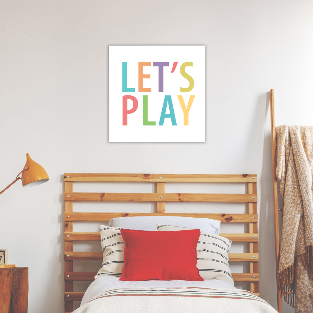 Let's Play - Gallery-Wrapped Canvas Wall Art