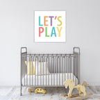 Let's Play - Gallery-Wrapped Canvas Wall Art